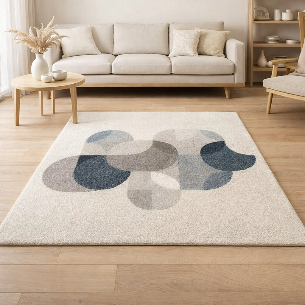 Tapis Aina 2 Paon 160 x 230 en situation