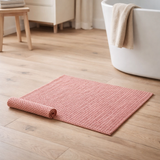 Tapis de bain uni Etia Azalée 54 x 64 en situation