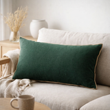 Coussin Zeff Céleste Epicea 30 x 50 en situation