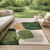 Tapis Leana outdoor Multico 160 x 230 x 1 en situation