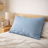Taie d'oreiller Céleste Bluetiful 80 x 50 en situation