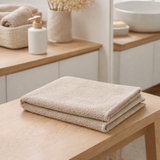 Serviette de toilette Bora Galet 50 x 100 en situation