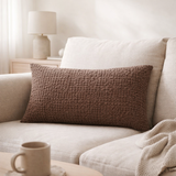Coussin Tana Café 40 x 65 en situation