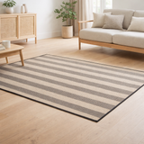 Tapis Paomia extérieur Perle 120 x 170 en situation