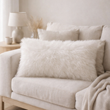 Coussin Betani Neige 40 x 65 en situation