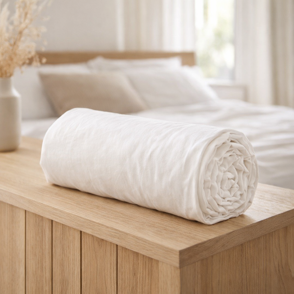 Drap housse en situation