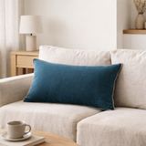 Coussin Zeff Céleste Indigo 40 x 65 en situation