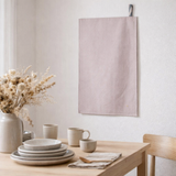 Torchon Marcel Poivre rose 70 x 50 en situation