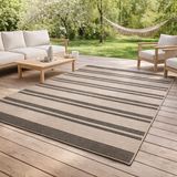 Tapis Paomia 2 outdoor Perle 200 x 290 en situation