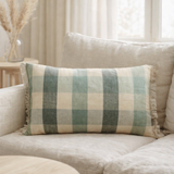 Coussin imprimé Kate Thym 30 x 50 en situation