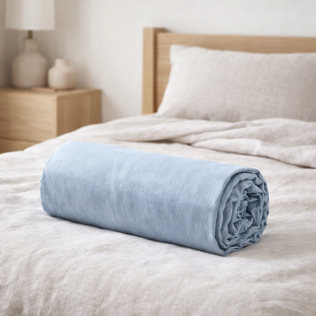 Drap housse en situation
