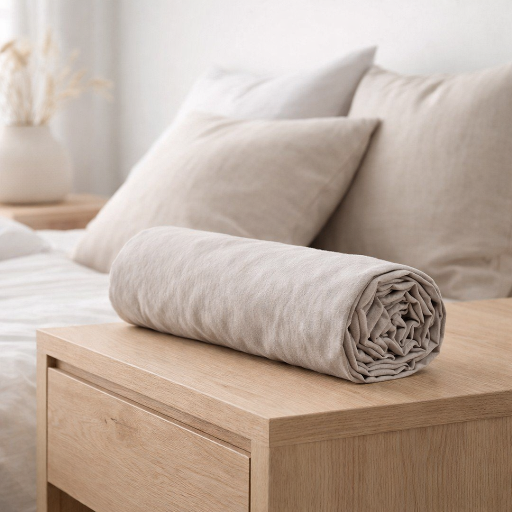 Drap housse en situation