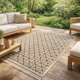 Tapis Sadar 2 outdoor Naturel 120 x 170 en situation