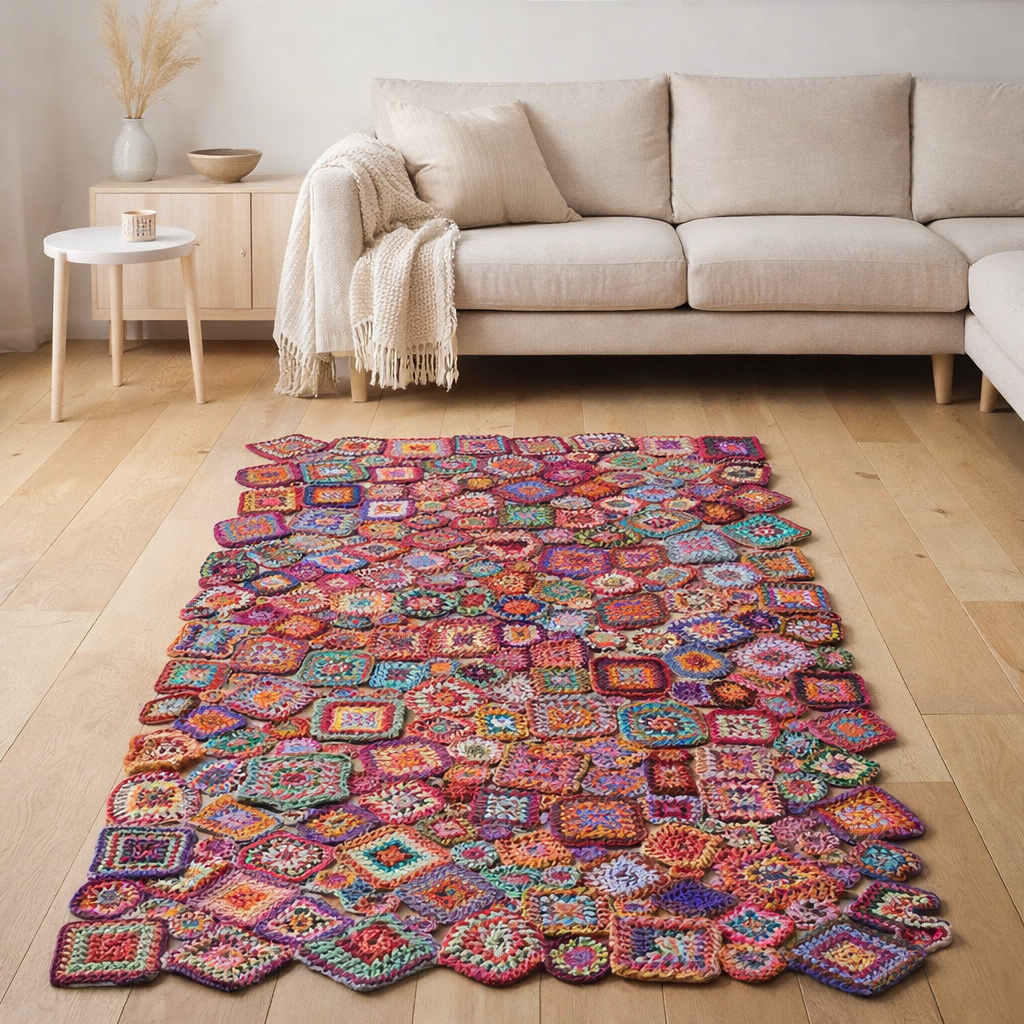 Tapis Gunray Multicolore 120 x 180 en situation