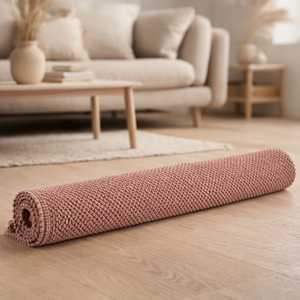Tapis de bain Etia Terracotta 54 x 64 en situation