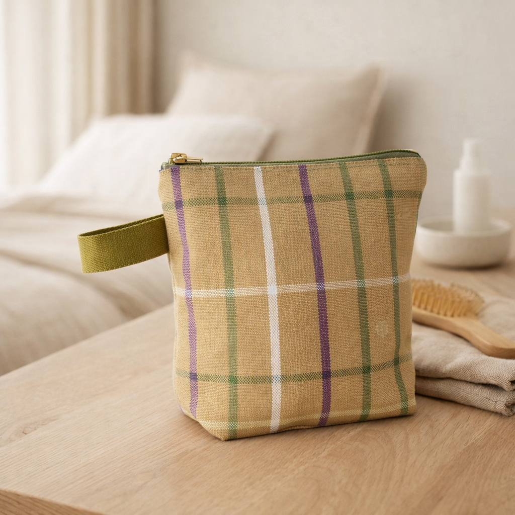 Trousse de toilette en situation