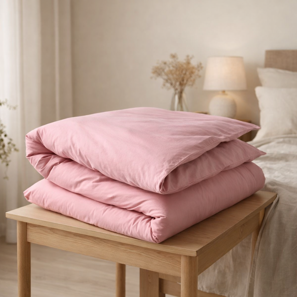Housse de couette en situation