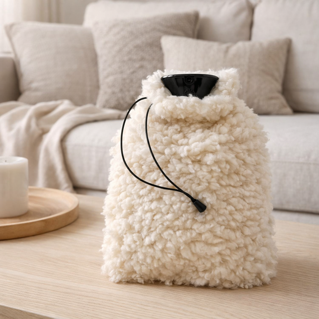 Bouillotte Noam Neige 23 x 33 en situation