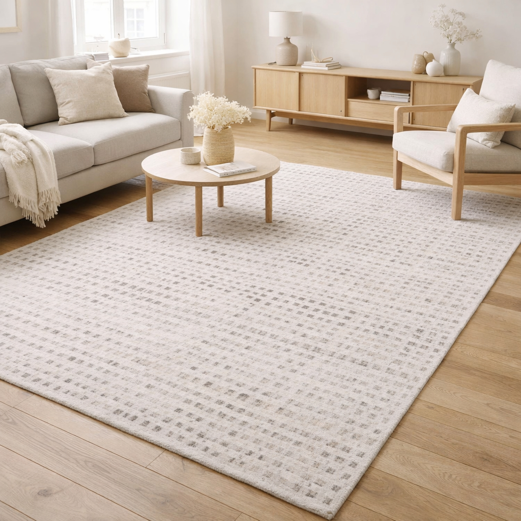 Tapis Carlo Naturel 200 x 290 x 1 en situation
