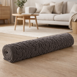 Tapis de bain Gilda Carbone 54 x 110 en situation