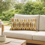 Coussin Kali outdoor Mirabelle 40 x 65 en situation