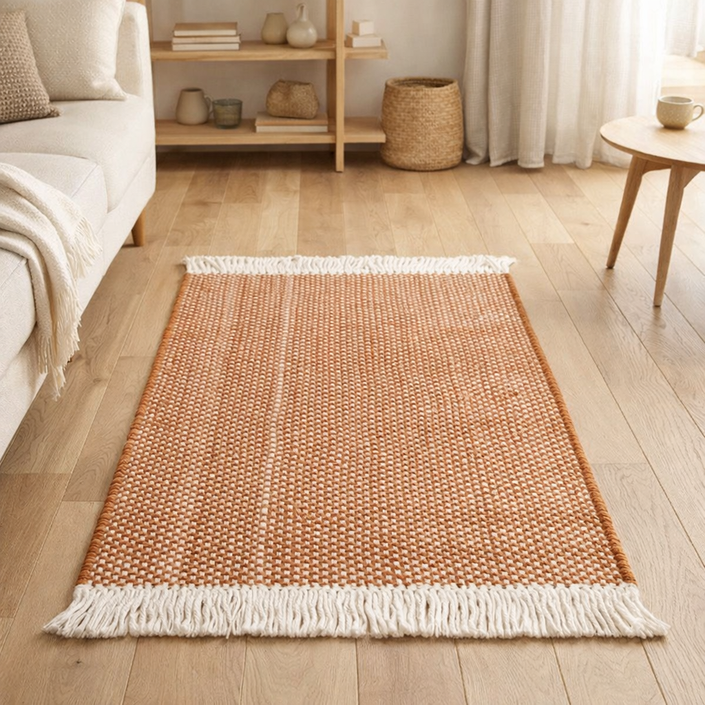 Tapis Xenia Moka 120 x 170 x 1 en situation