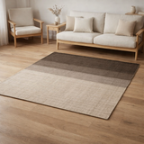 Tapis Karan Carbone 160 x 230 en situation