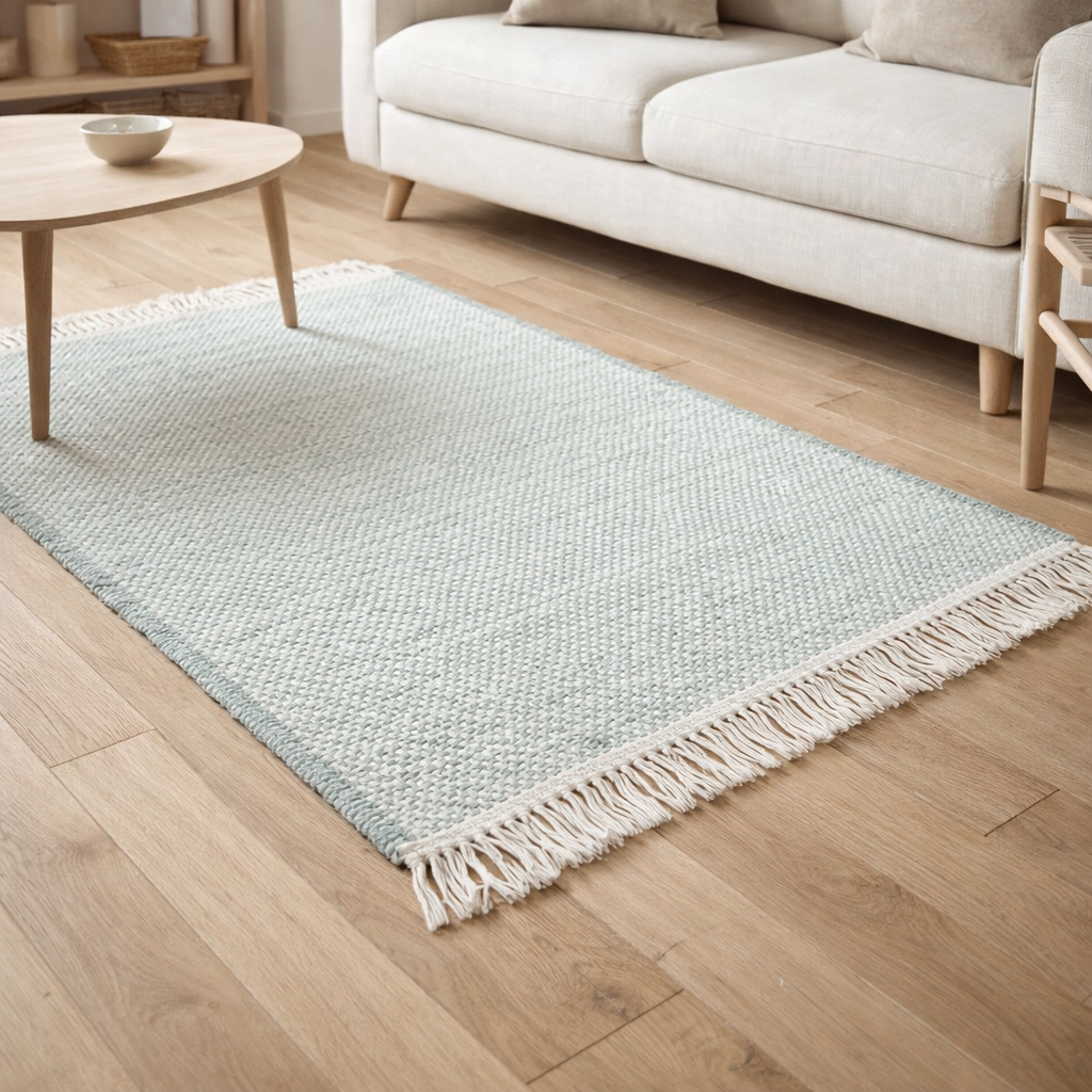 Tapis Xenia Opaline 120 x 170 x 1 en situation