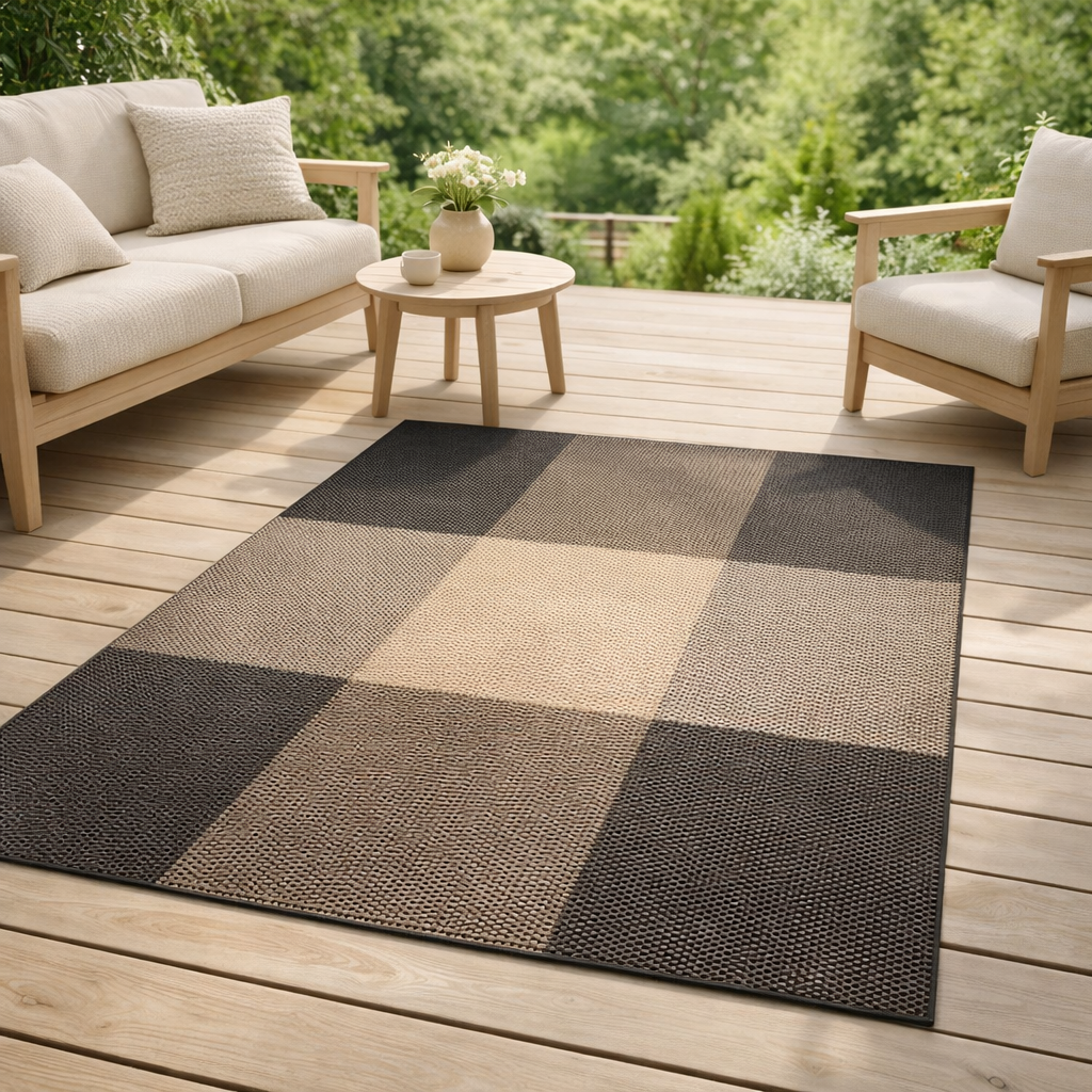Tapis Carry outdoor Tonnerre 120 x 170 en situation