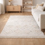 Tapis Salford Ivoire/Multi 120 X 180 en situation