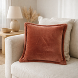Coussin Tender Sienne 50 x 50 en situation