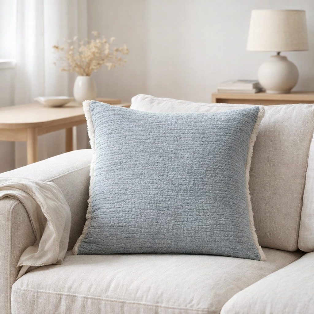 Coussin Emilio Pacific 45 x 45 en situation