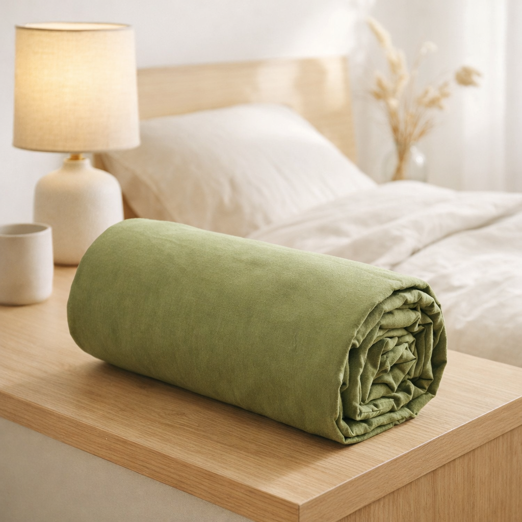 Drap housse en situation