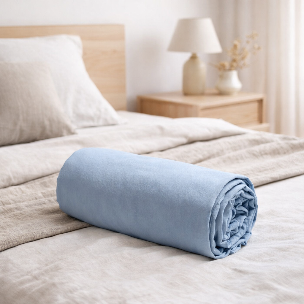 Drap housse en situation