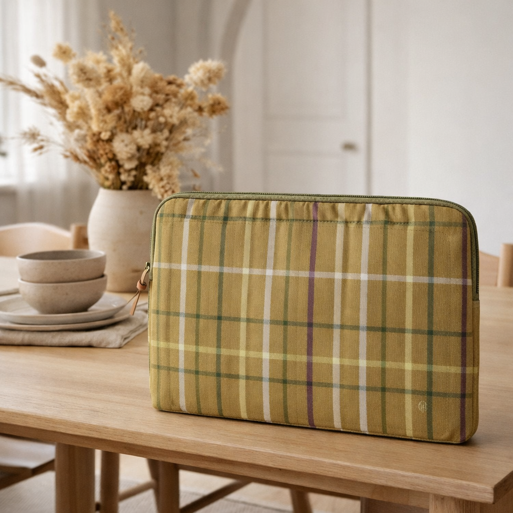 Housse pour ordinateur portable en situation