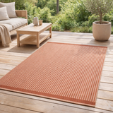 Tapis Slava outdoor Terracotta 120 x 170 x 1 en situation