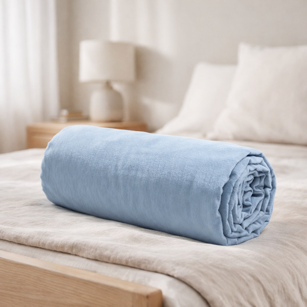 Drap housse en situation