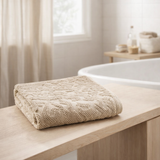 Serviette de toilette Gilda Lin 50 x 100 en situation