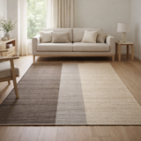 Tapis Karan Carbone 200 x 290 en situation