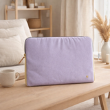 Housse ordinateur Tricolo Lilas ananas 15-16 en situation
