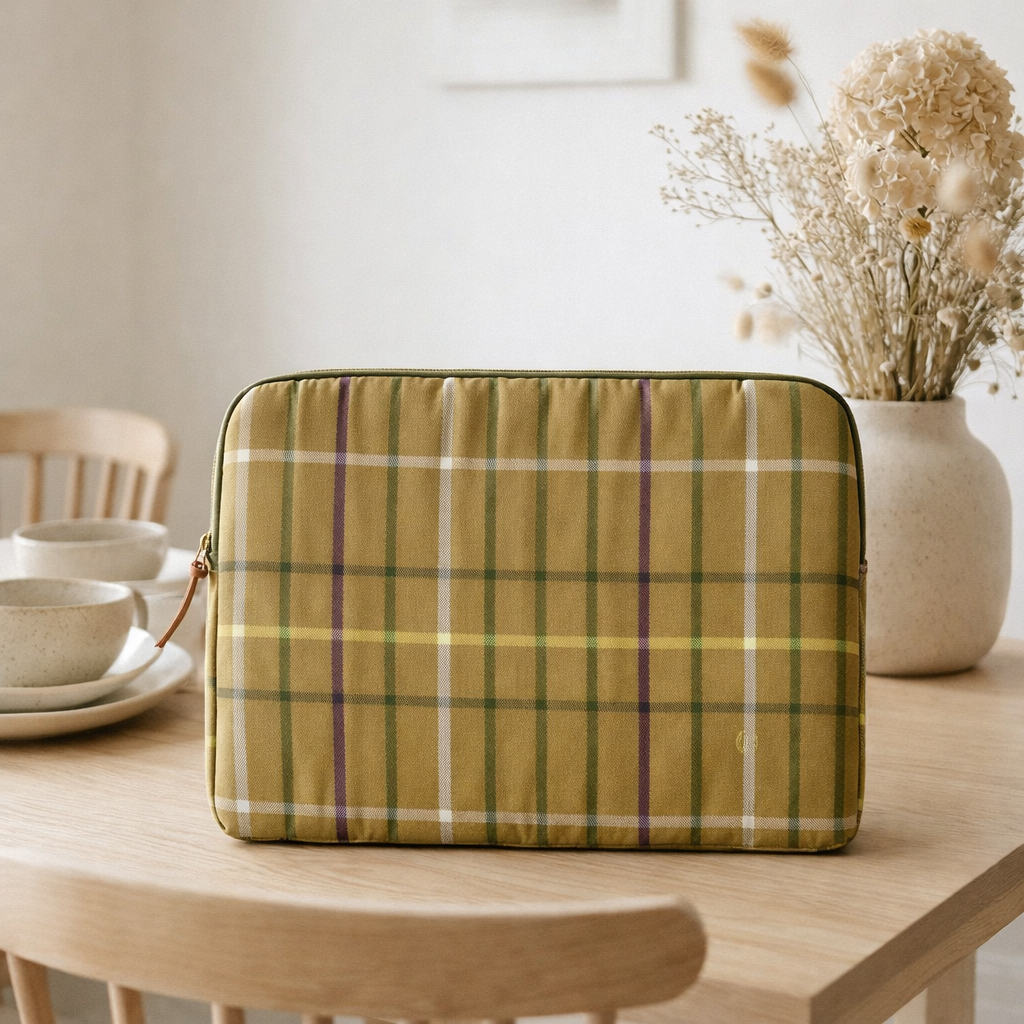 Housse pour ordinateur portable en situation