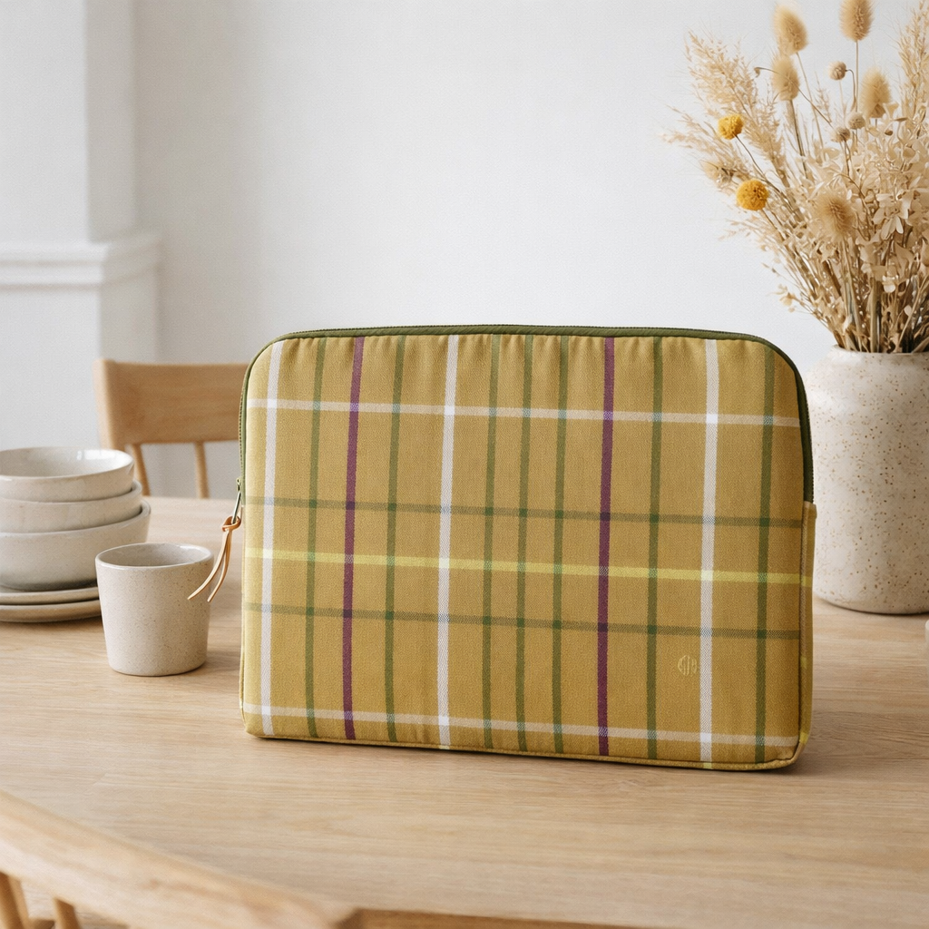 Housse pour ordinateur portable en situation