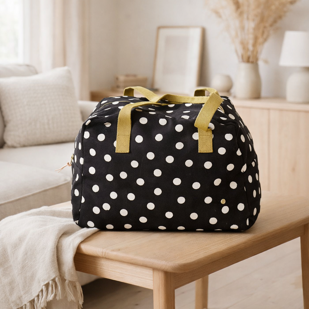 SAC Week-End Mia Caviar 28 x 42 x 20 en situation