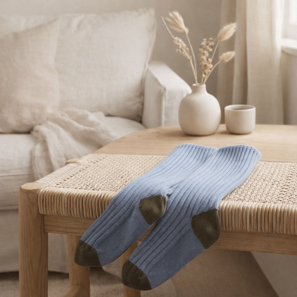 Chaussettes Yvette Sardine 42/45 en situation