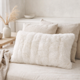 Coussin Astrid Neige 40 x 65 en situation