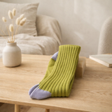 Chaussettes Yvette Pistache 39/41 en situation