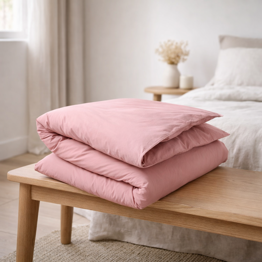 Housse de couette en situation