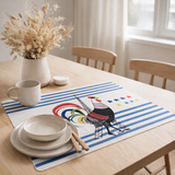 Set de table French Cocorico Assortis 30 x 45 en situation