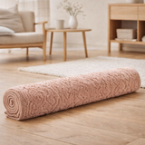 Tapis de bain Gilda Aubepine 54 x 64 en situation