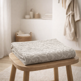 Drap de Bain Gilda Perle 90 x 150 en situation